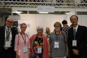 Prof. Patrick O'Leary, co-chief editor (First from the left); Prof Tsui Ming-sum (Far right)