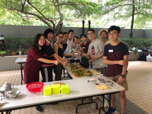 原野烹饪作为活动当日午膳