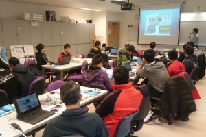 Participants enjoying the Arduino hands-on workshop