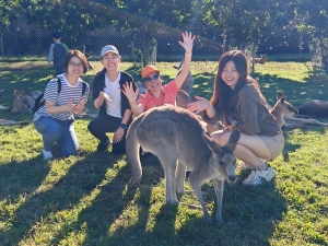 Physiotherapy students undertook clinical practicum in Australia.